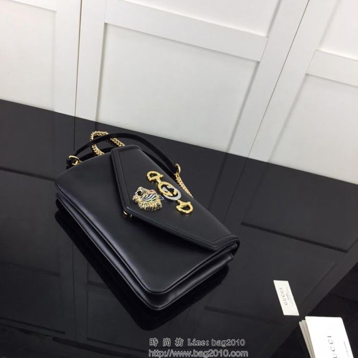 GUCCI古馳 新款 專櫃品質 原單 537241克皮 鏈條單肩斜挎包HY1328